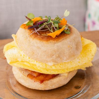 Sunrise Egg Sandwich.