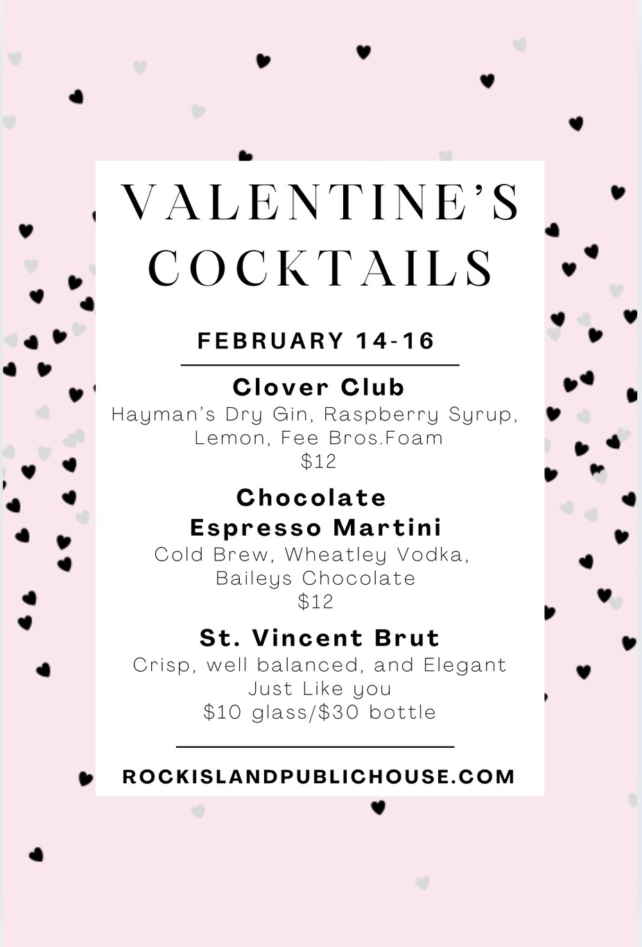 Valentine's Weekend Cocktails event photo