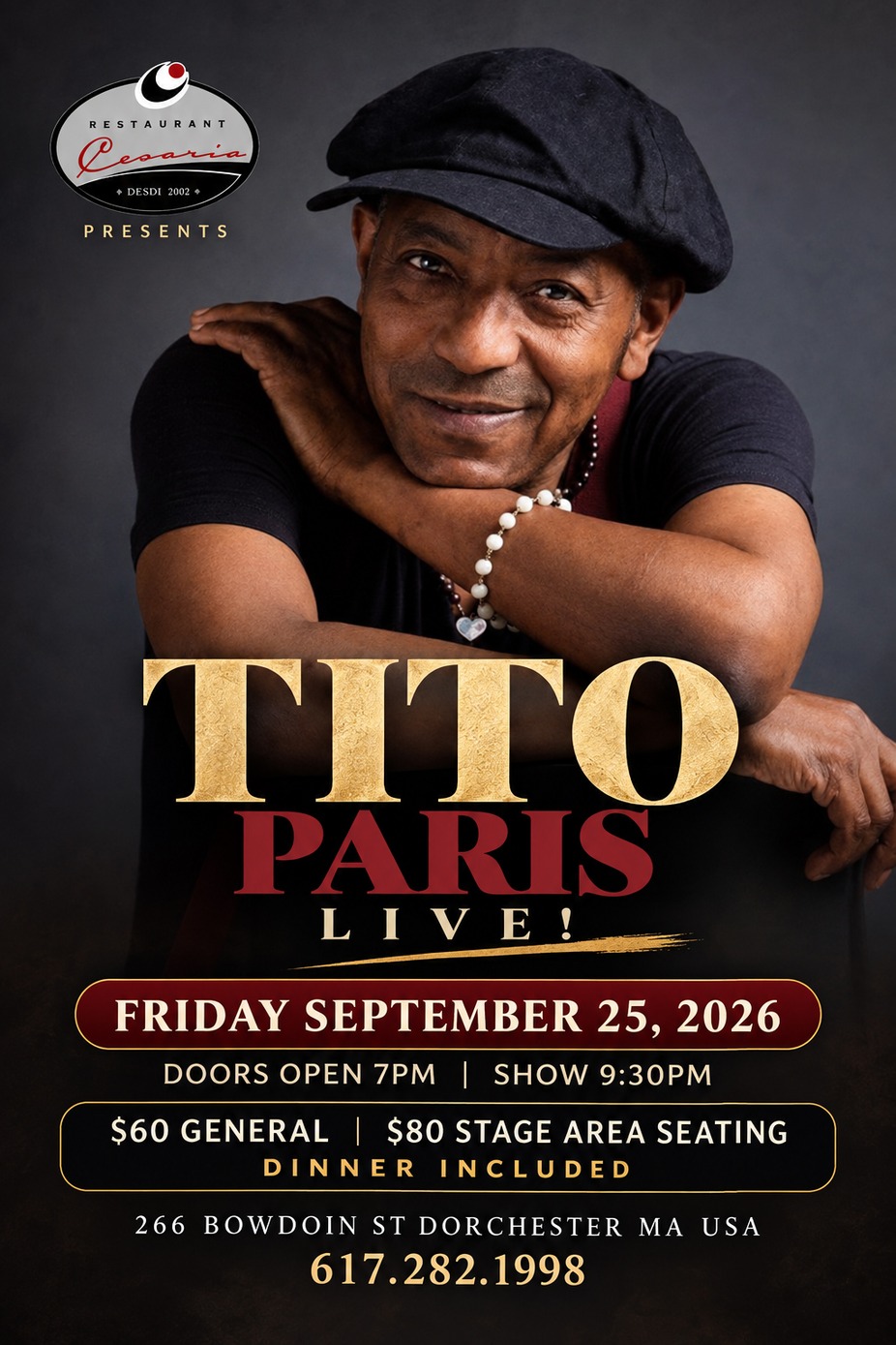 Tito Paris Live! event photo