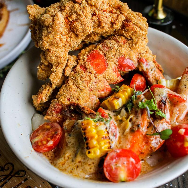 Cajun Lobster Shrimp & Grits photo