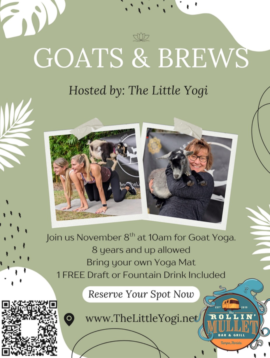 Goat Yoga! event photo