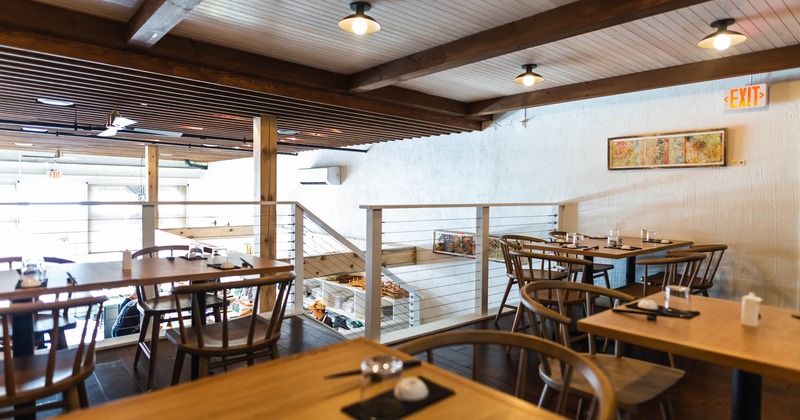 Dining area upstairs