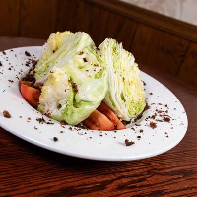 House Wedge salad.