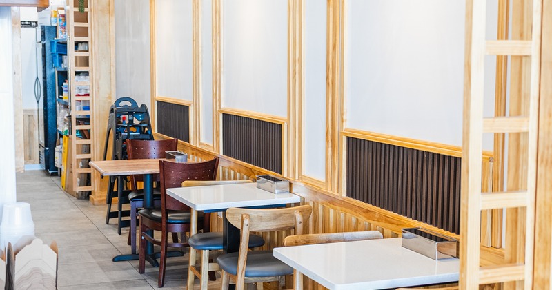 Interior, seating area