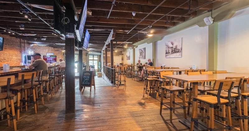 Interior, main dining area