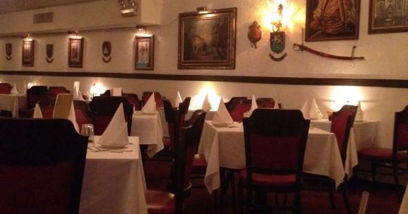 Interior, dining area