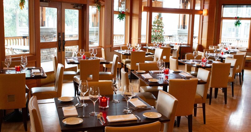 Restaurant dining area