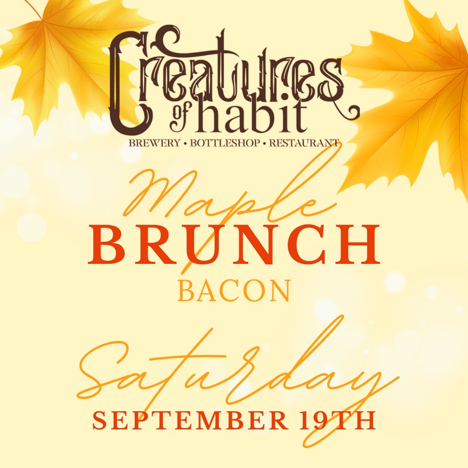 September Monthly Brunch: Maple & Bacon! 🍁🥓 event photo