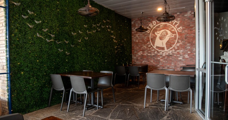 Exterior, seating space