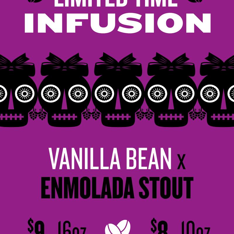 Vanilla Bean Enmolada - Infused Mole Stout photo