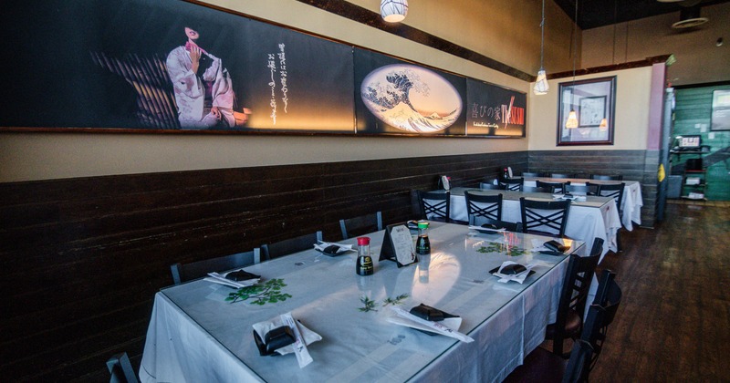 Interior, dining area