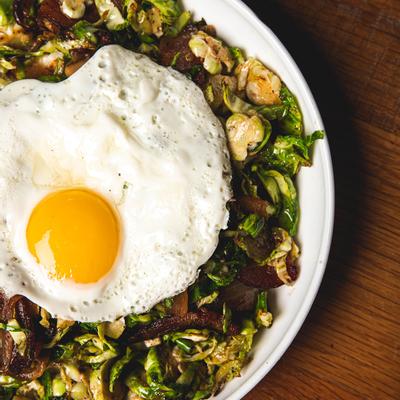 Brussels Sprout Hash.