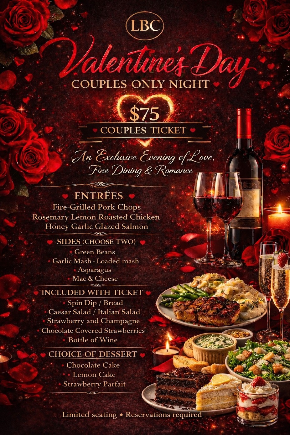 Valentines Day- Night of Love Event 6-8 event photo