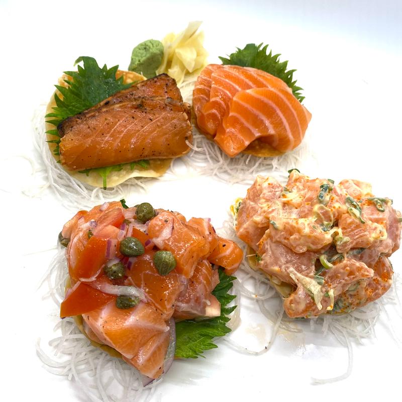 Salmon Quartet Sashimi photo