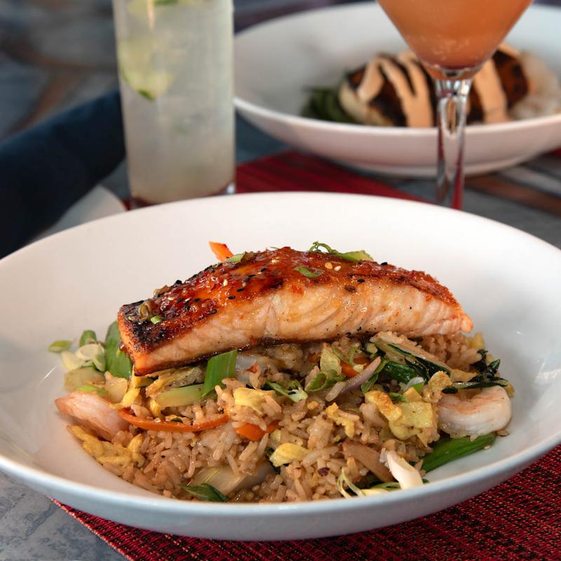 Szechuan Salmon Fried Rice photo