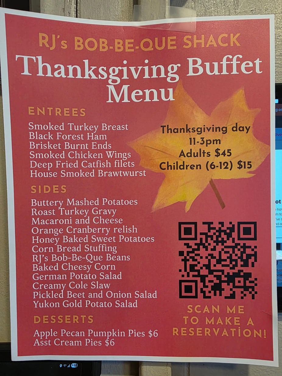 Thanksgiving Buffet event photo