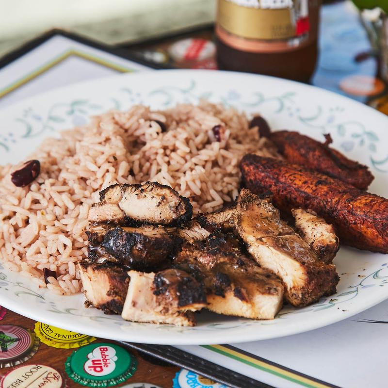 Jerk Chicken Platter photo