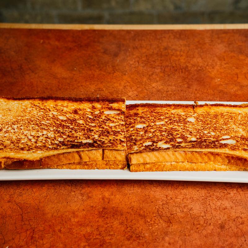 menu item 7 of 18, Foot Long Grilled Cheese (V)