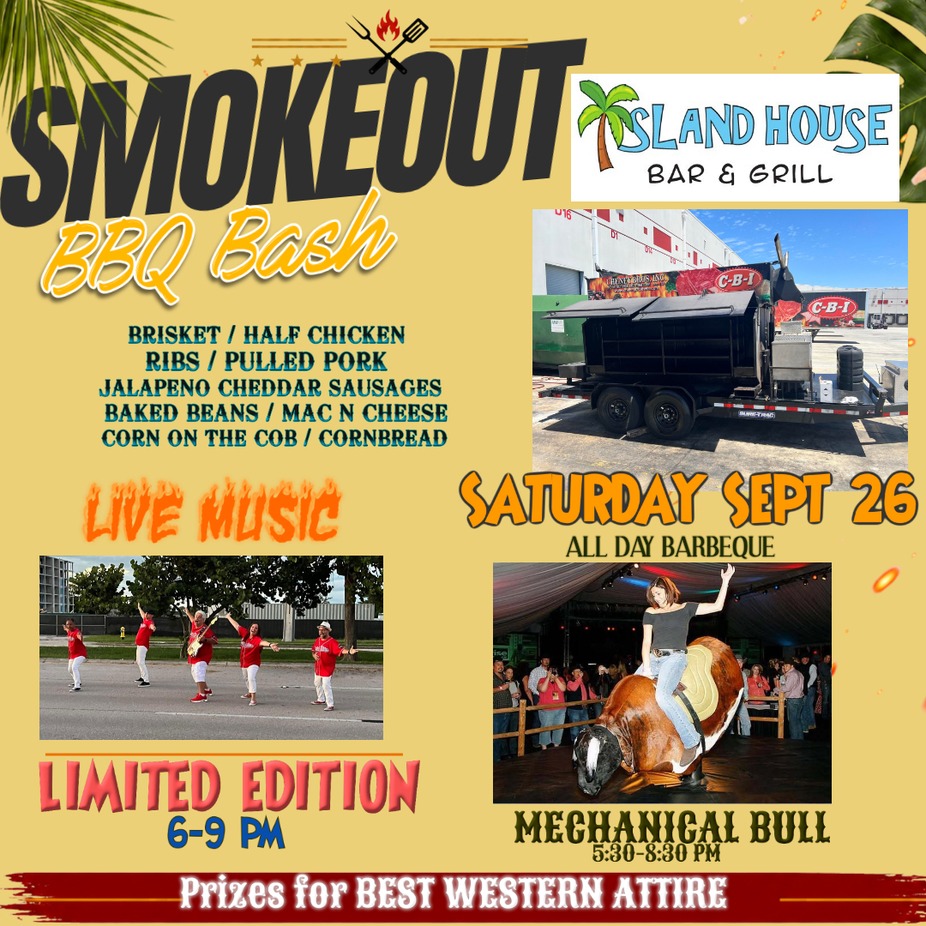 ISLAND HOUSE SMOKEOUT BBQ event photo