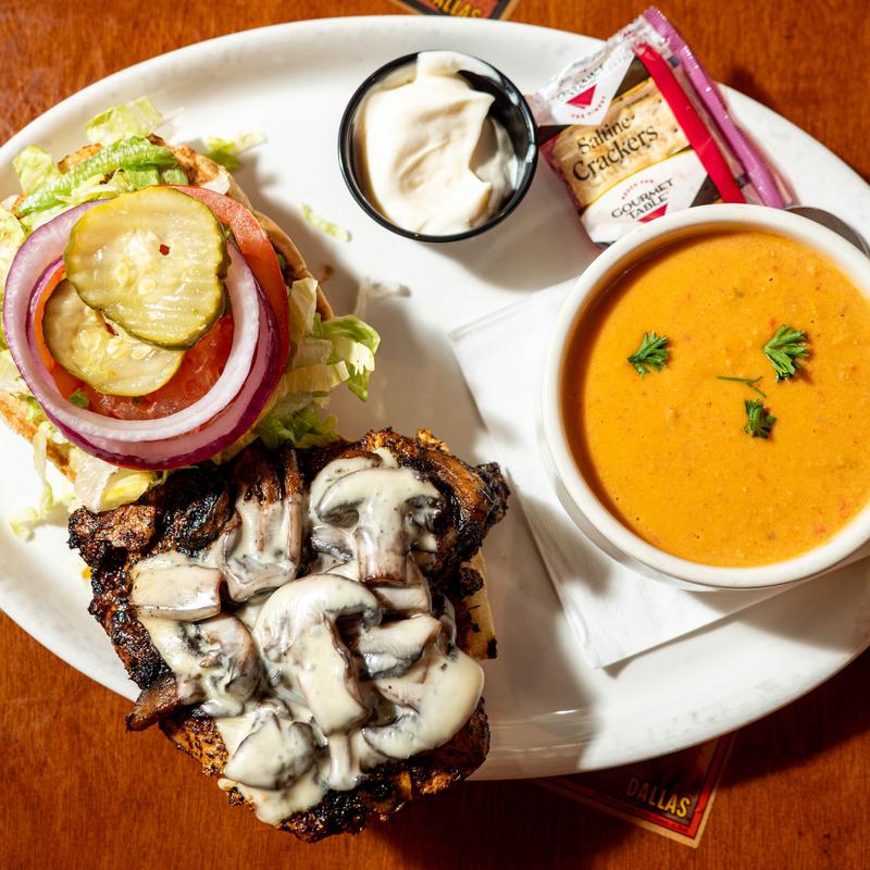 Blackened Chicken Mushroom Swiss photo