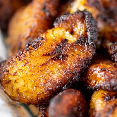 Fried plantains.