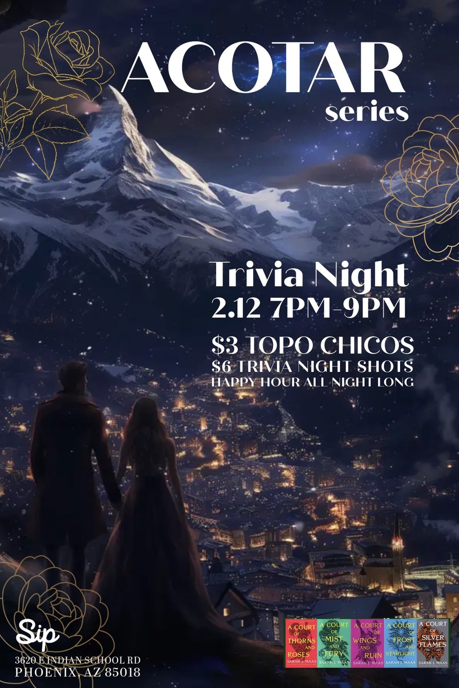 Acotar Series Trivia Night event photo