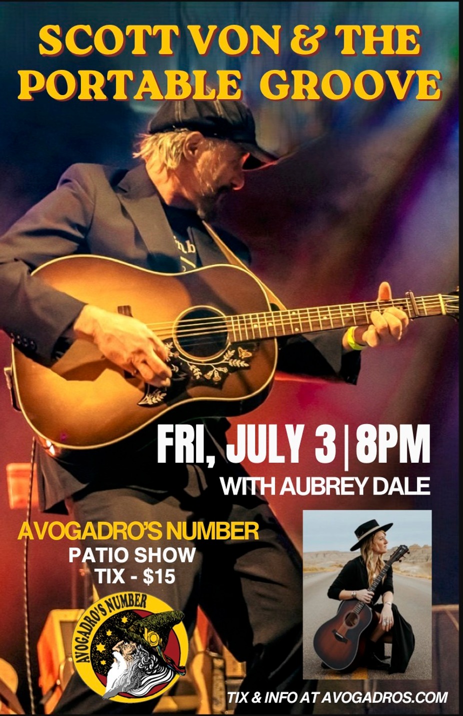 Scott Von & The Portable Groove With Aubrey Dale event photo