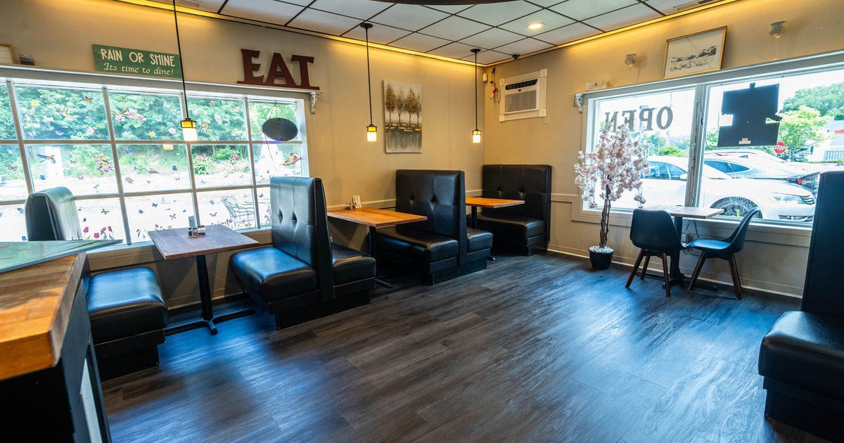 Interior, seating area waiting for the guests