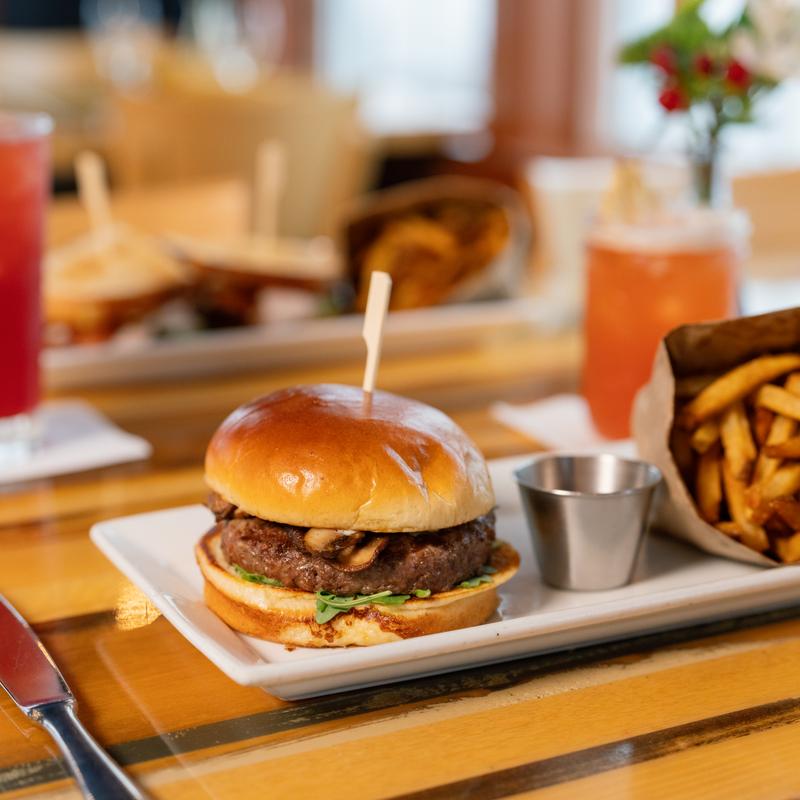 Brie & Fig Burger photo