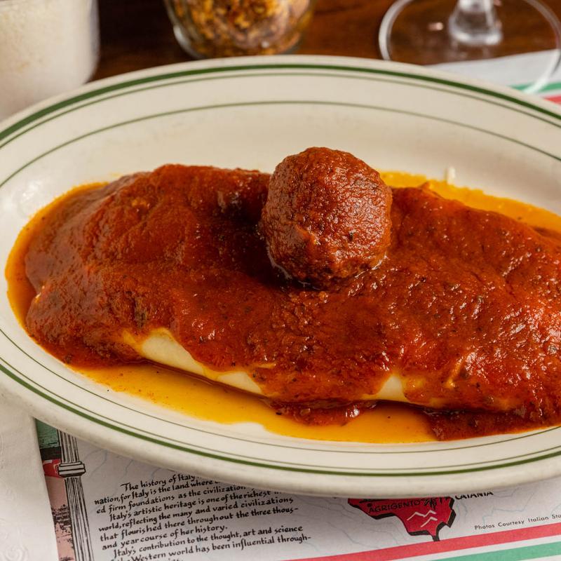 Manicotti with Meatball photo