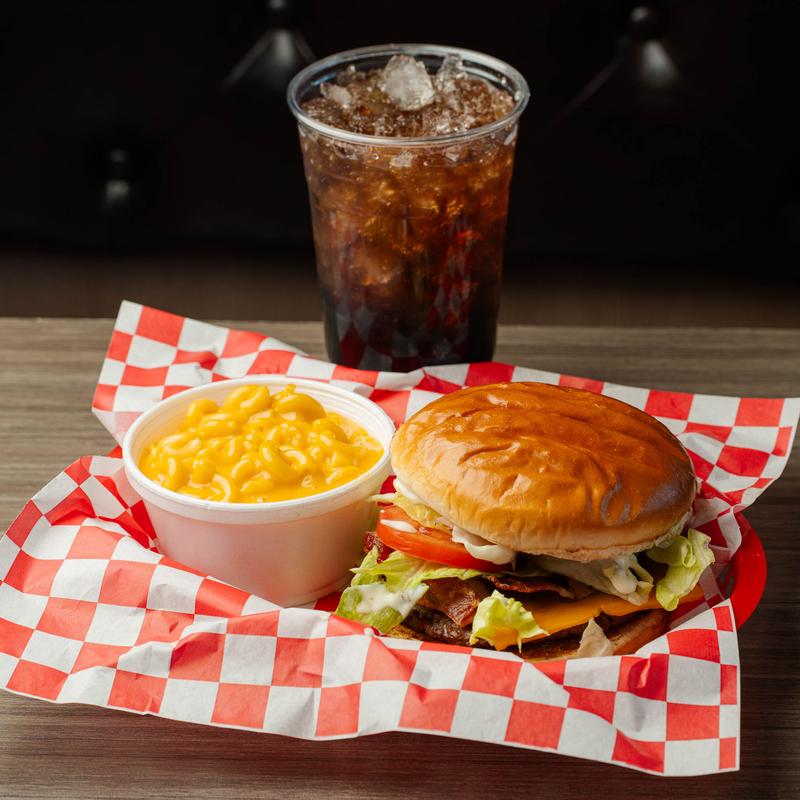 menu item 10 of 12, American Burger