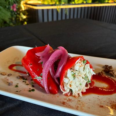 Stuffed Piquillo Peppers.