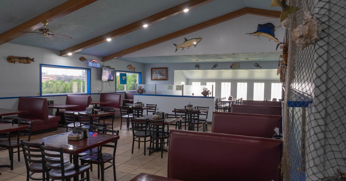 Interior seating area