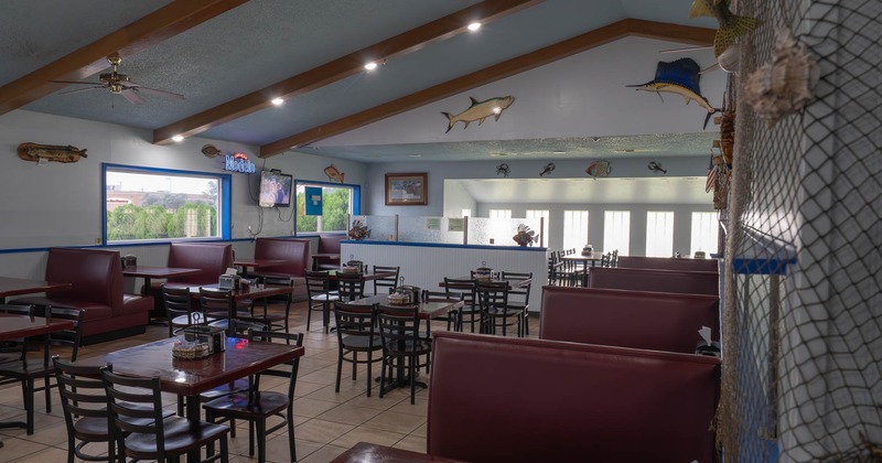 Interior seating area