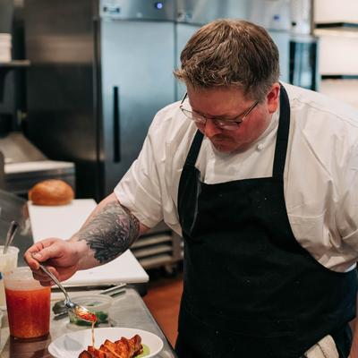 Chef Michael Plating.