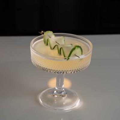 Cucumber martini.
