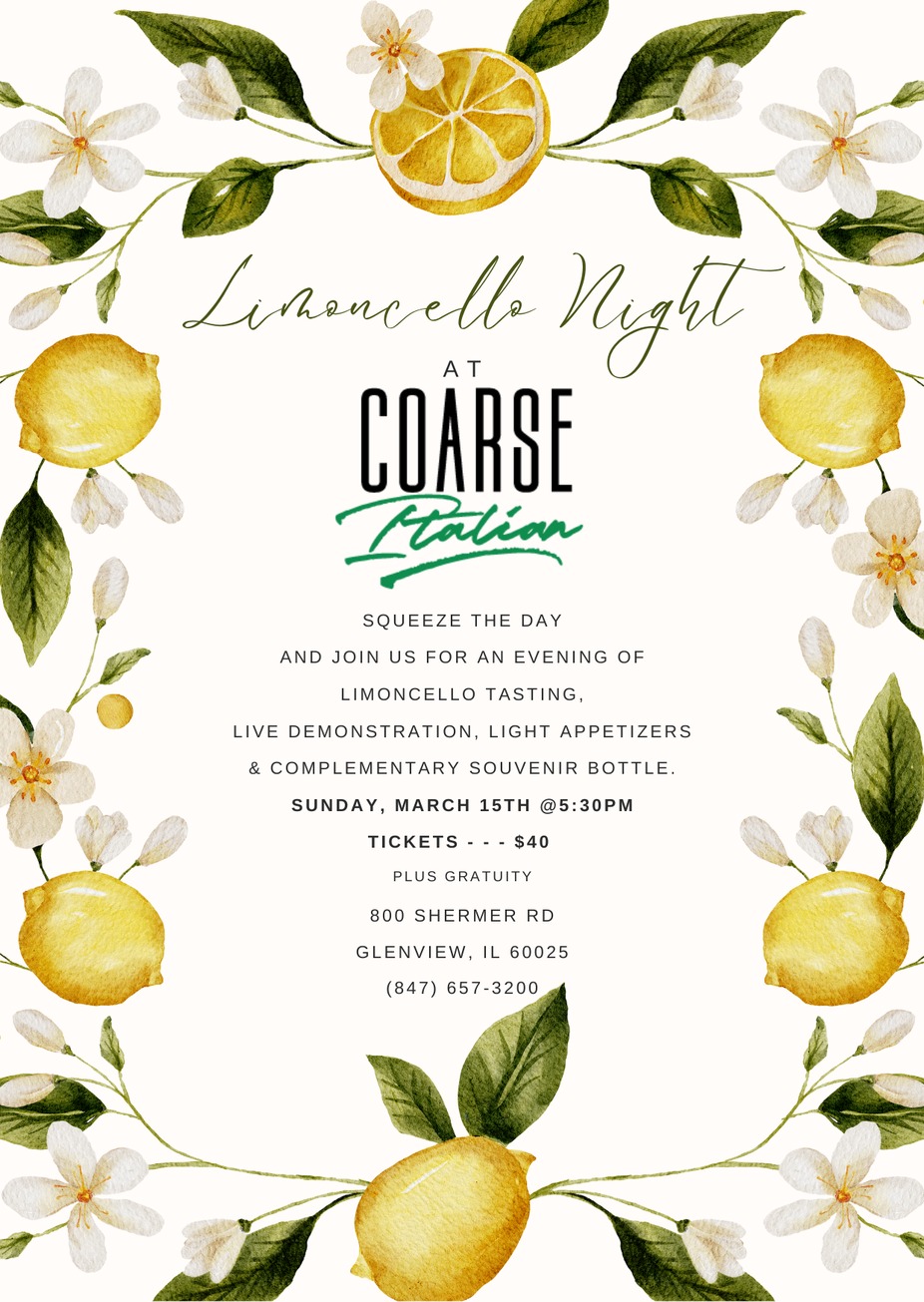 Limoncello Night event photo