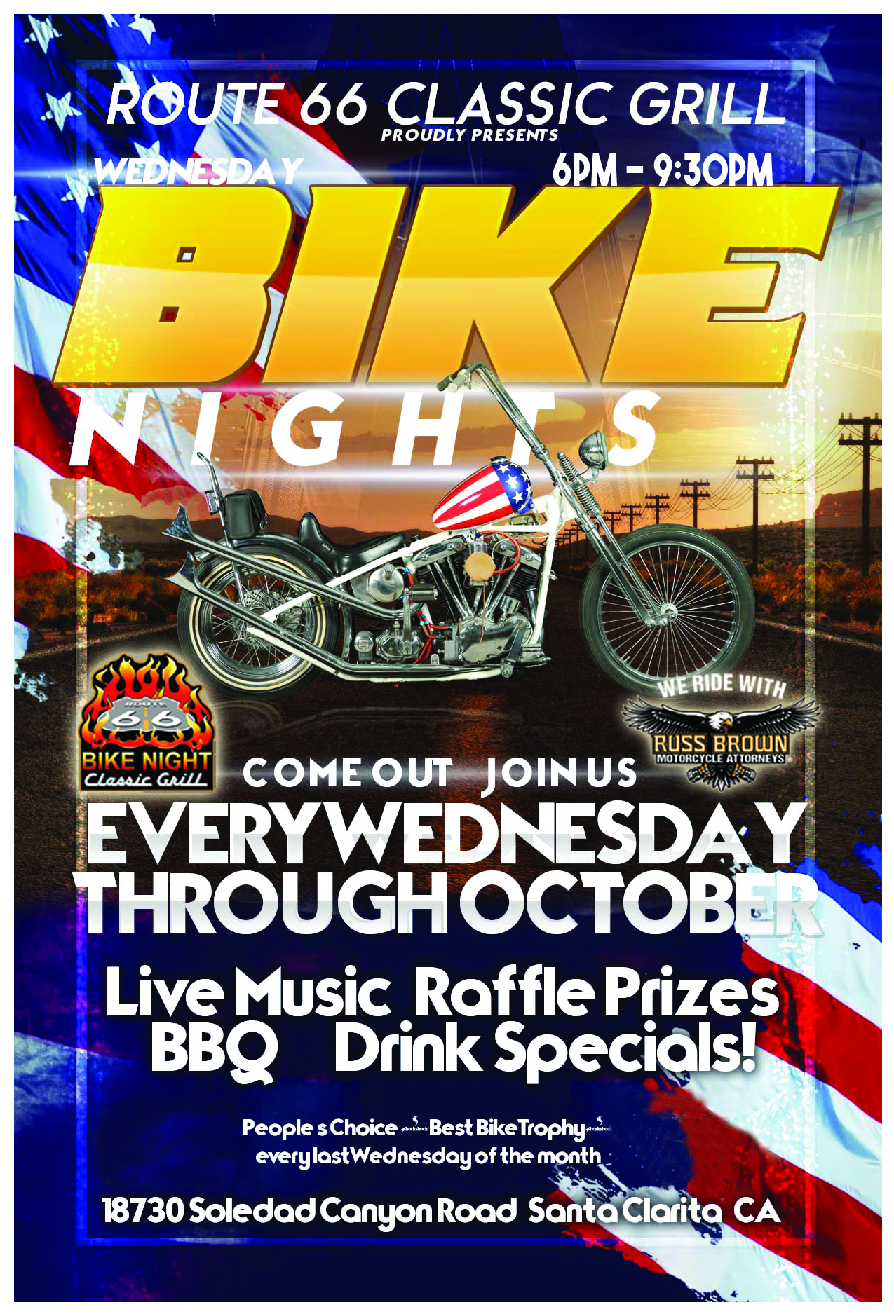 Bike Nights on Wednesdays