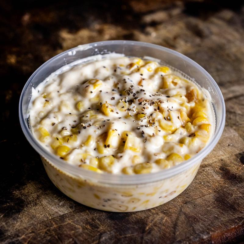 menu item 22 of 22, Smoked Creamed Corn (Veg)
