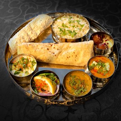 Vegetarian Thali.