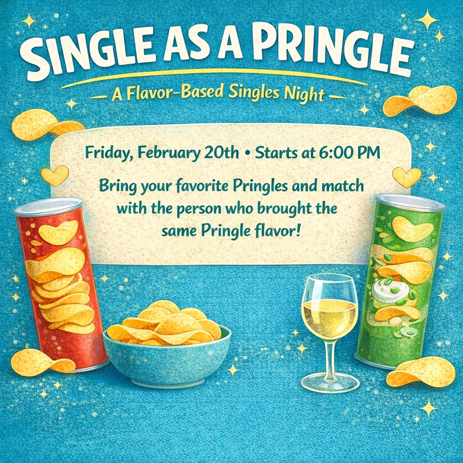 Single like a Pringle event photo