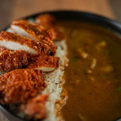 Crunchy Chicken Curry.