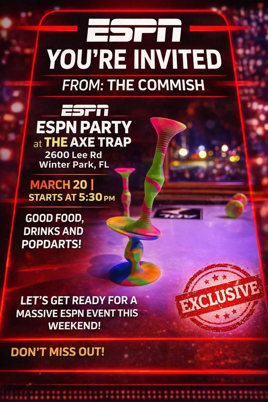 ESPN Party event photo