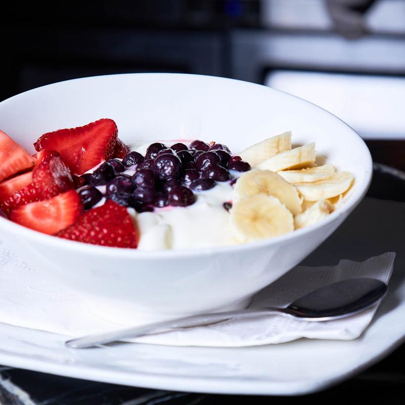 GRANOLA AND YOGURT photo