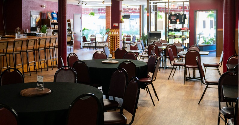 Interior, seating area