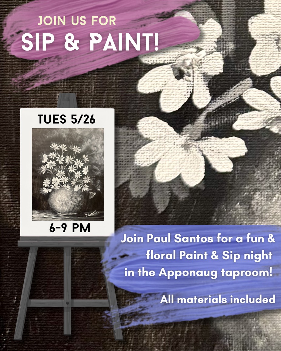 Sip & Paint event photo