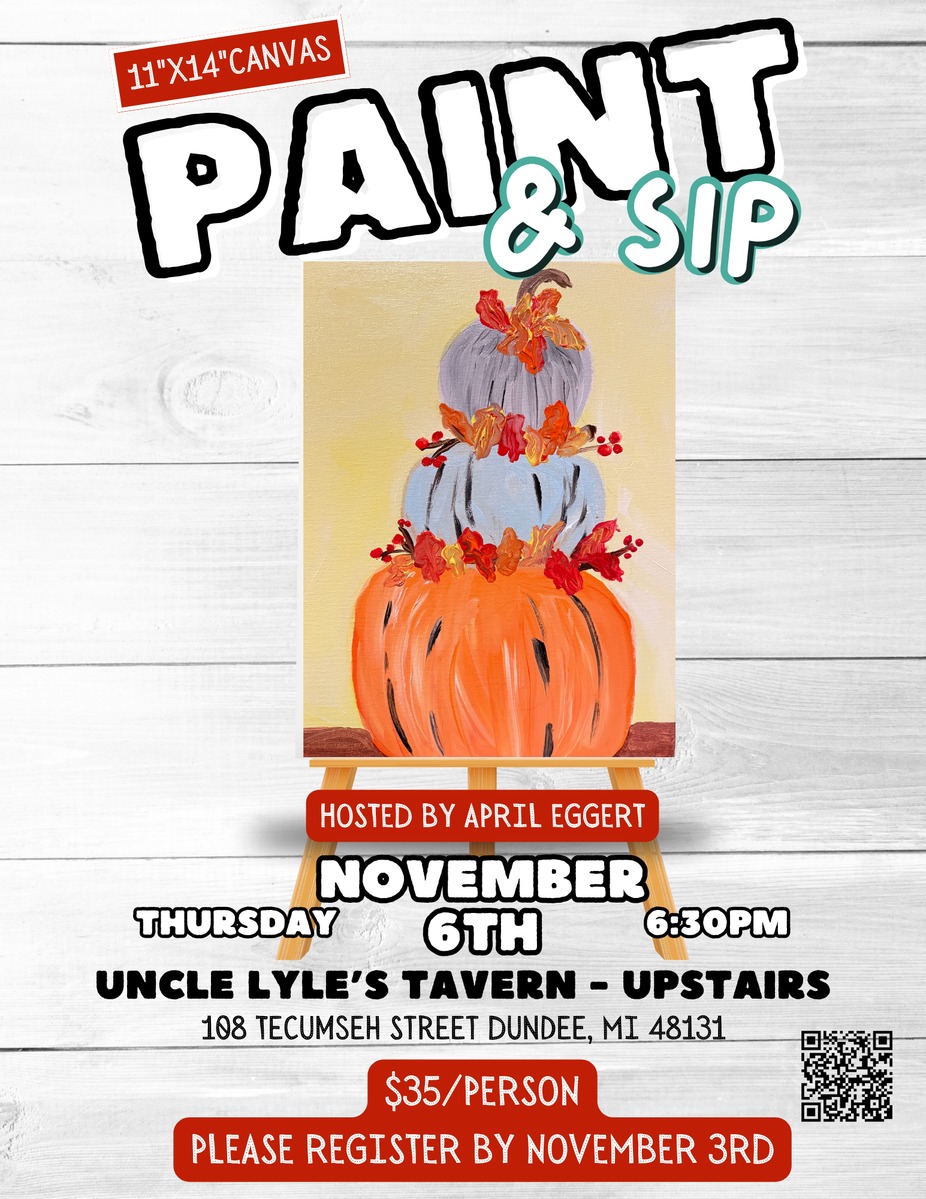 Paint & Sip Party! event photo