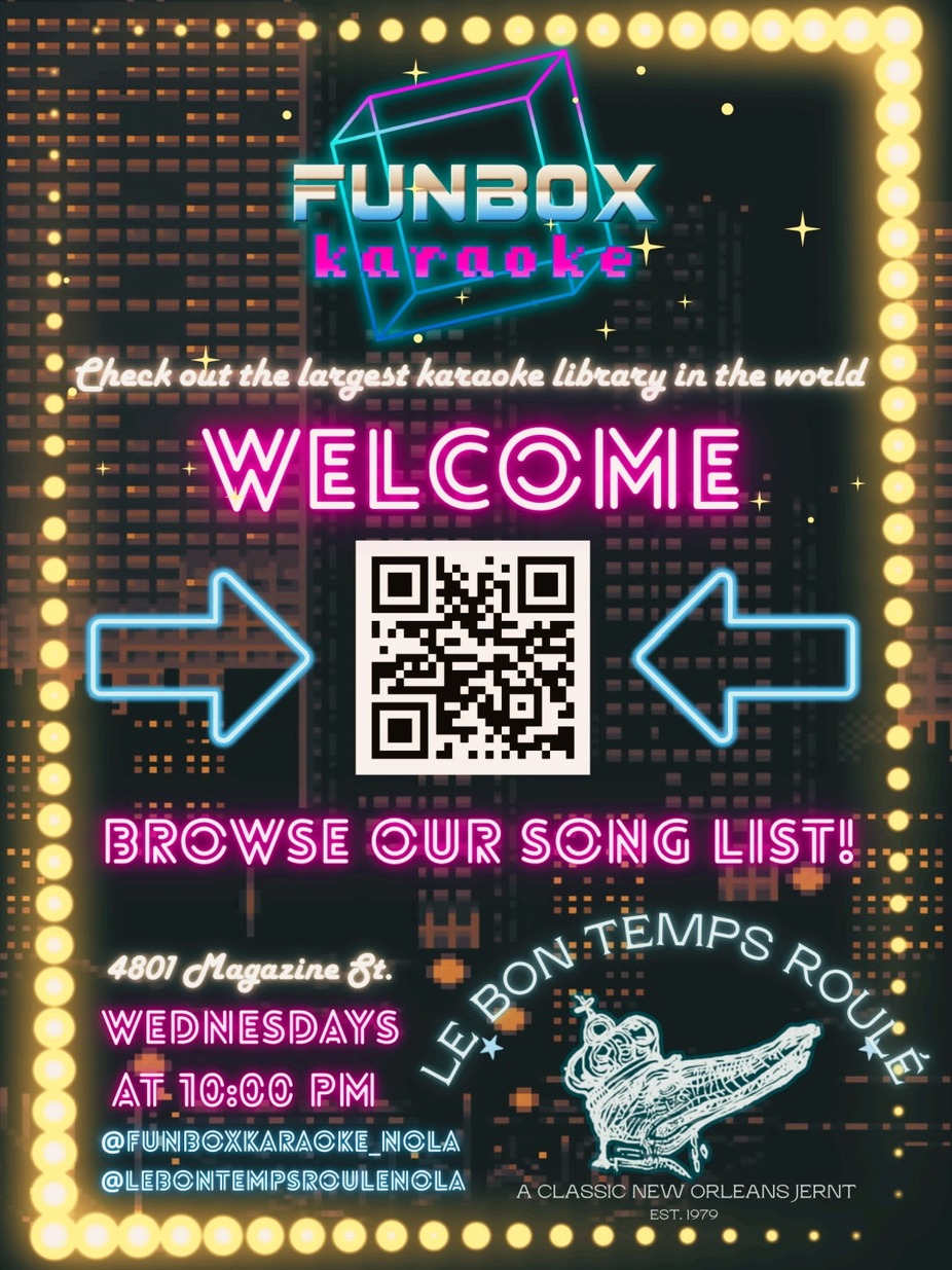 Wednesday Late Night Funbox Karaoke event photo