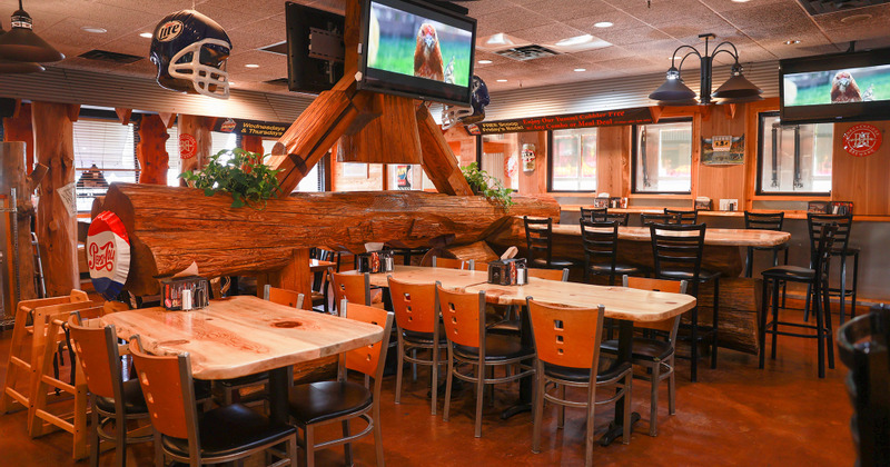 Tables ready for guests