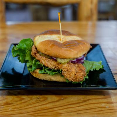 Crispy Chicken Sandwich.